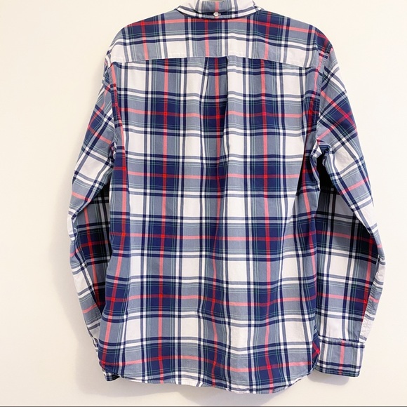 J Crew Tartan Slim Fit 100% Cotton Button Down - Picture 5 of 8